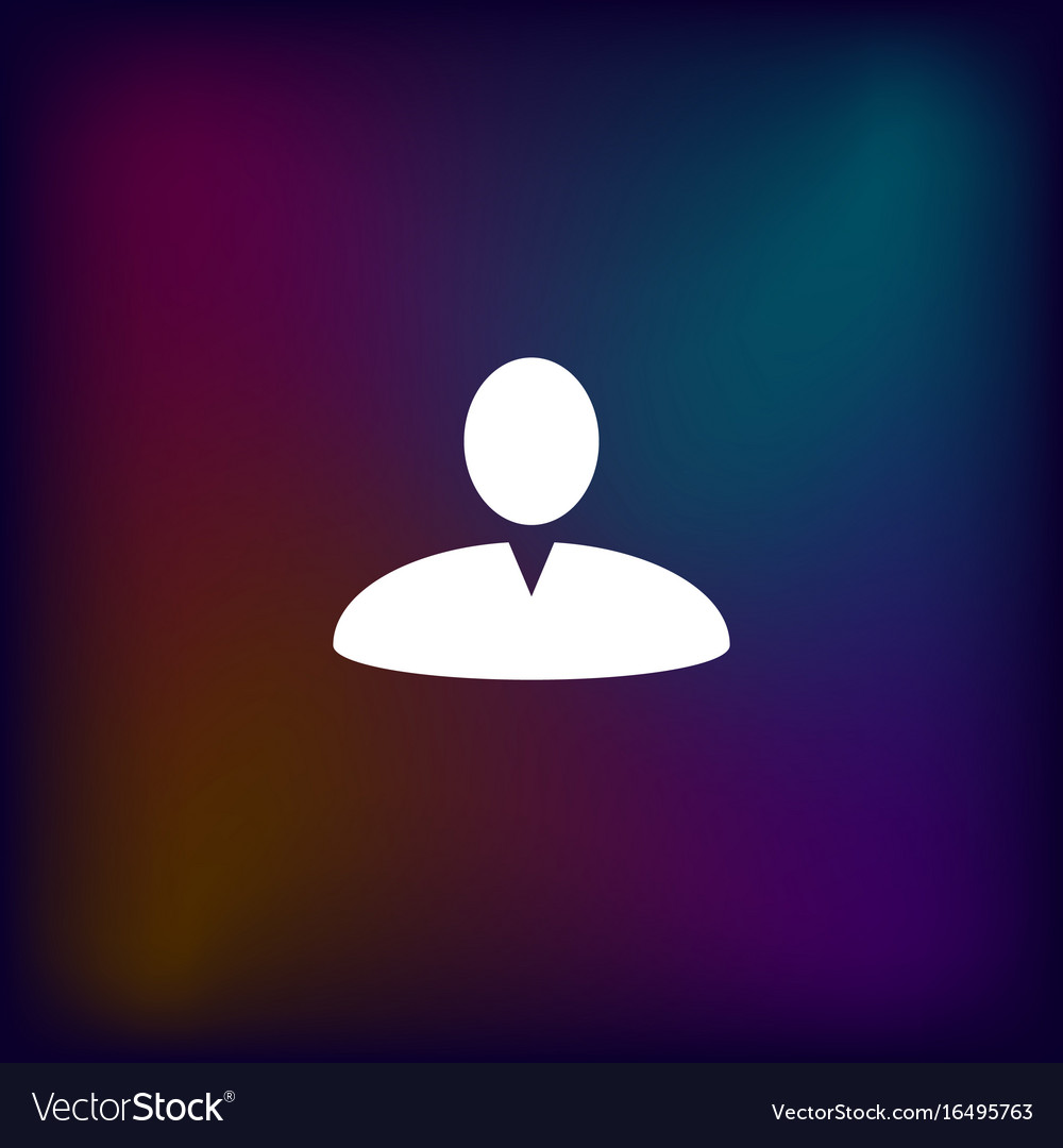 User profile web icon