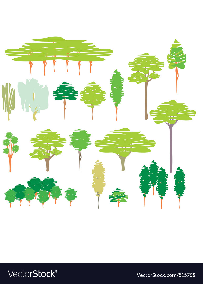 Cartoon Tree Collection