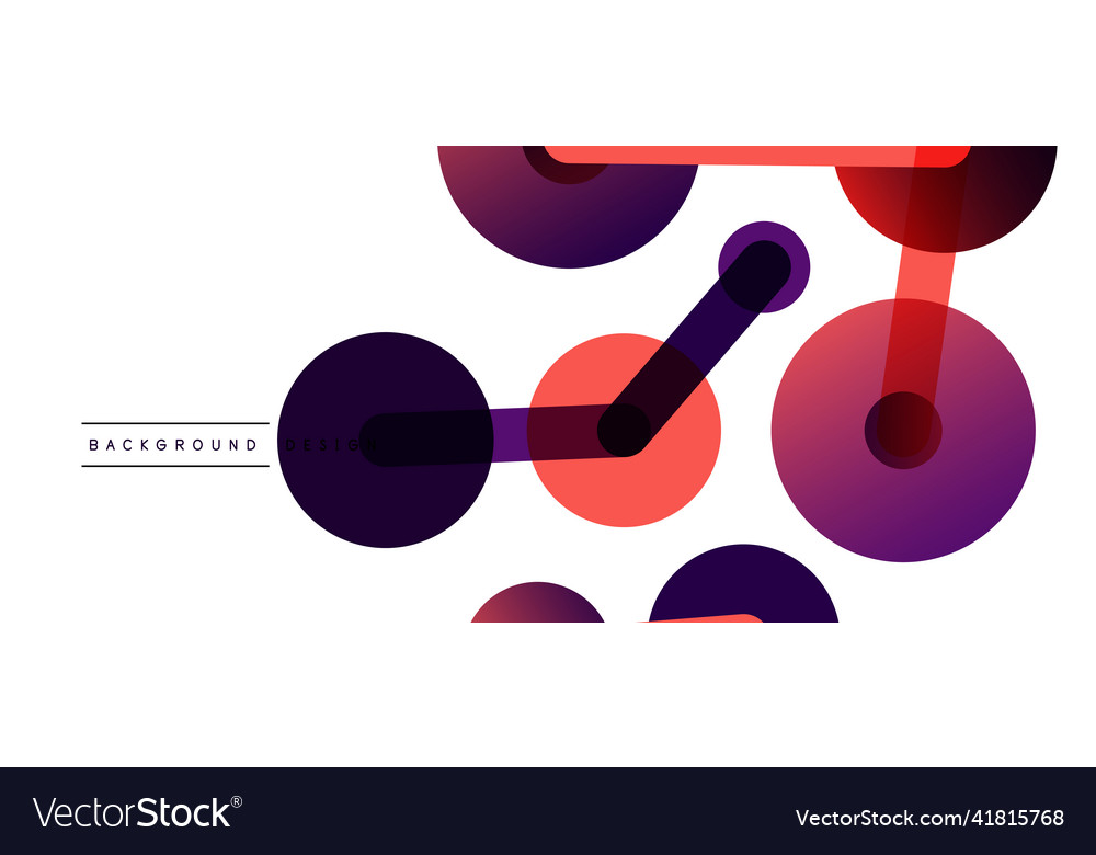 Network concept abstract background dots vector image Network concept abstract background dots