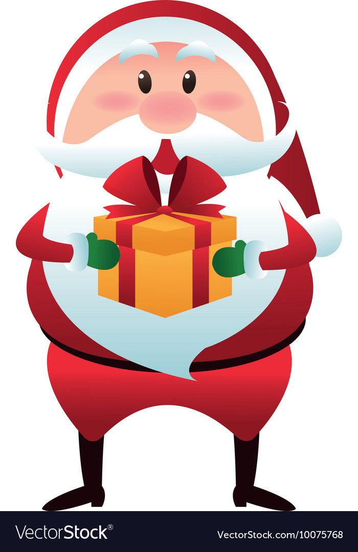 Santa claus icon Royalty Free Vector Image - VectorStock