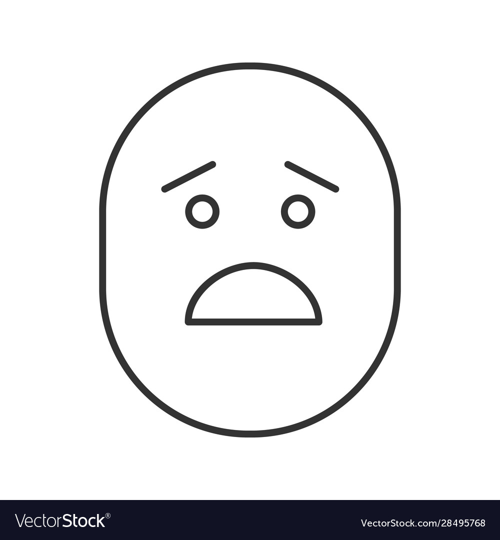 Scared Faces Drawing PNG Transparent Images Free Download, Vector Files