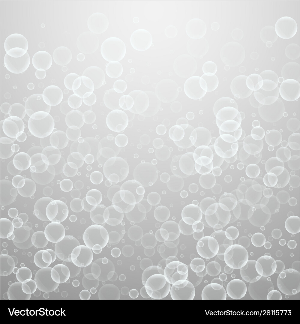 Abstract Soap Bubbles Background Royalty Free Vector Image