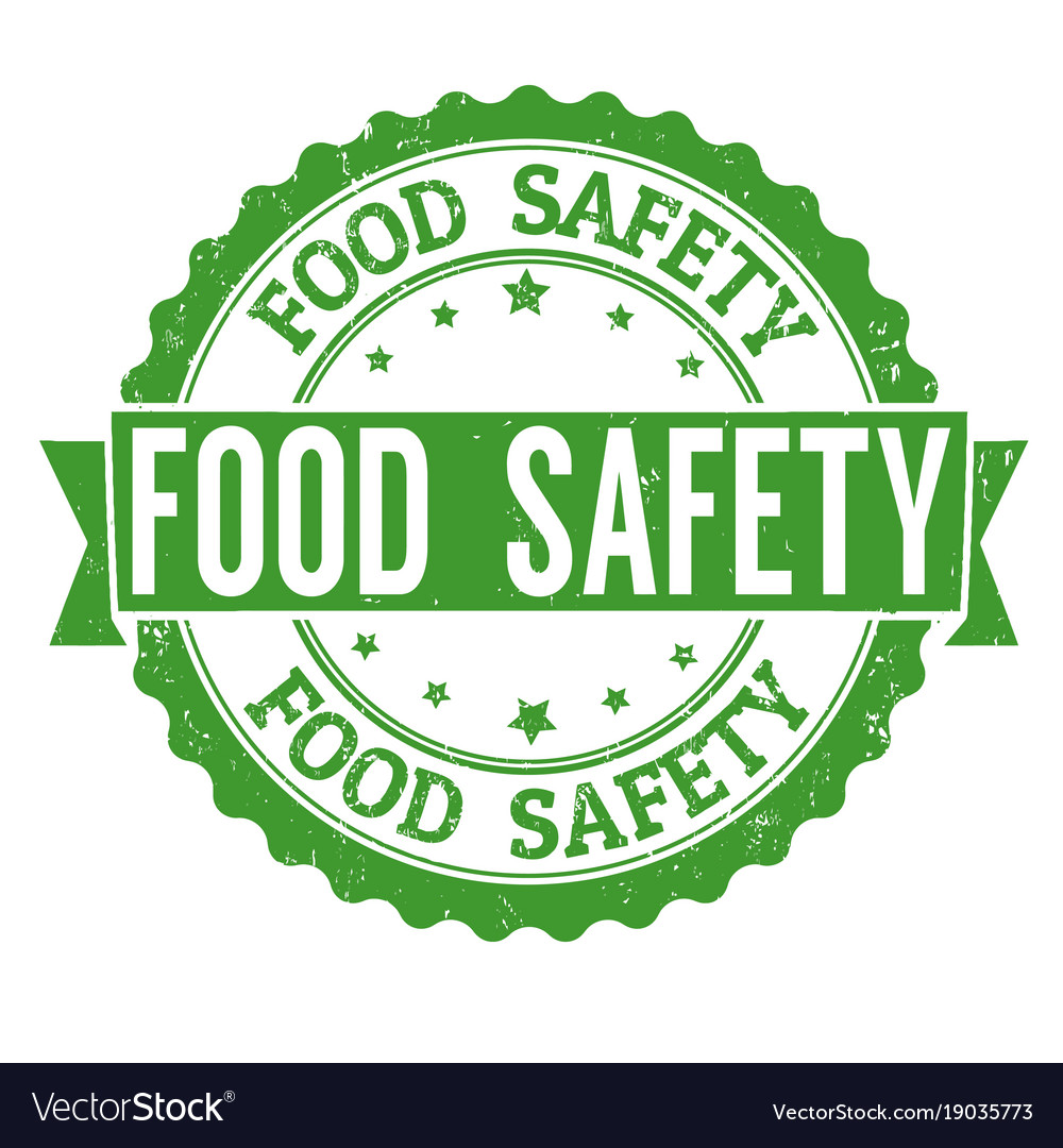 Food Safety Stamp Royalty Free Vector Image Vectorstock