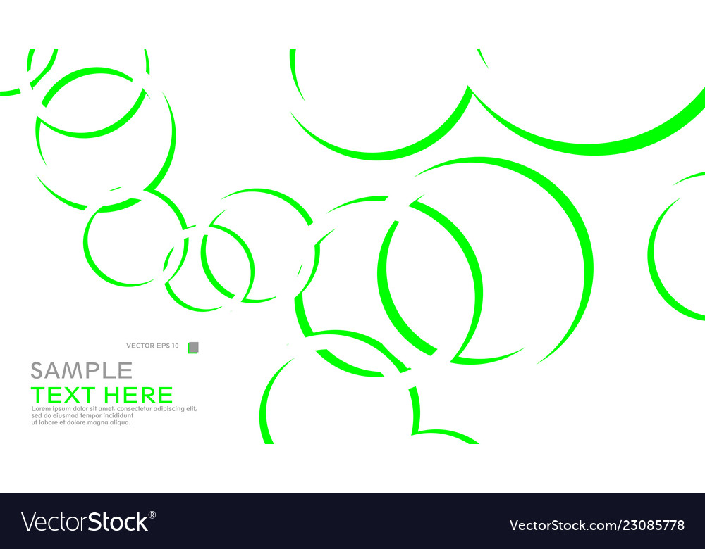 Abstract background with circles vector image Abstract background with circles