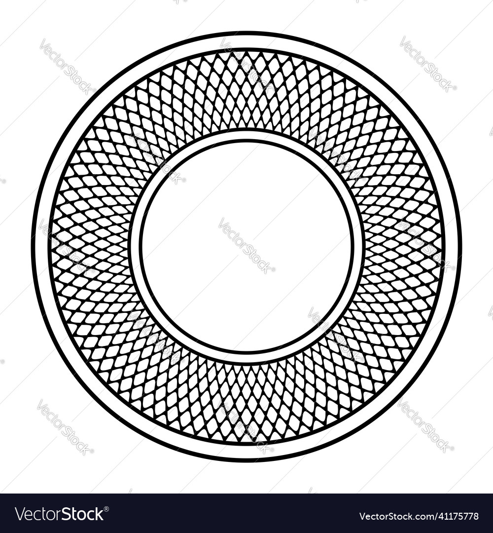 Abstract geometric circle pattern for decorative