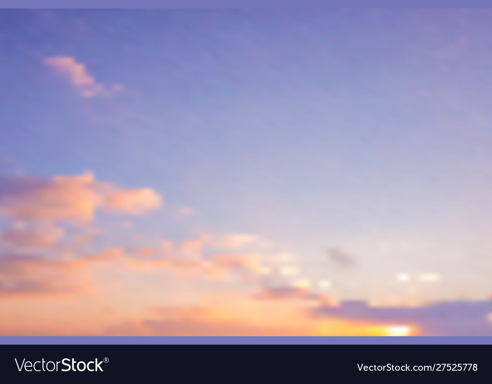 Blurred sky with clouds gradient background