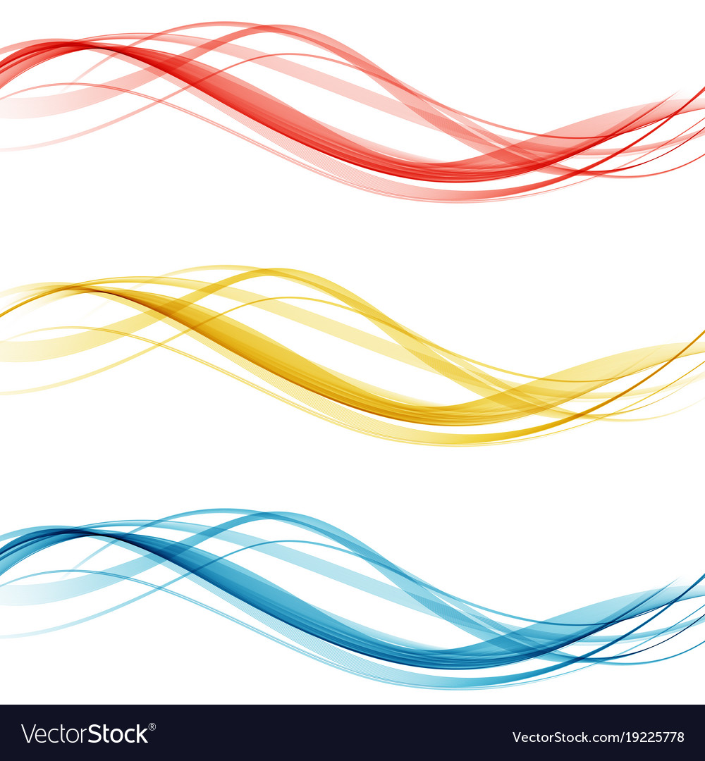 Colorful Wave Header Collection