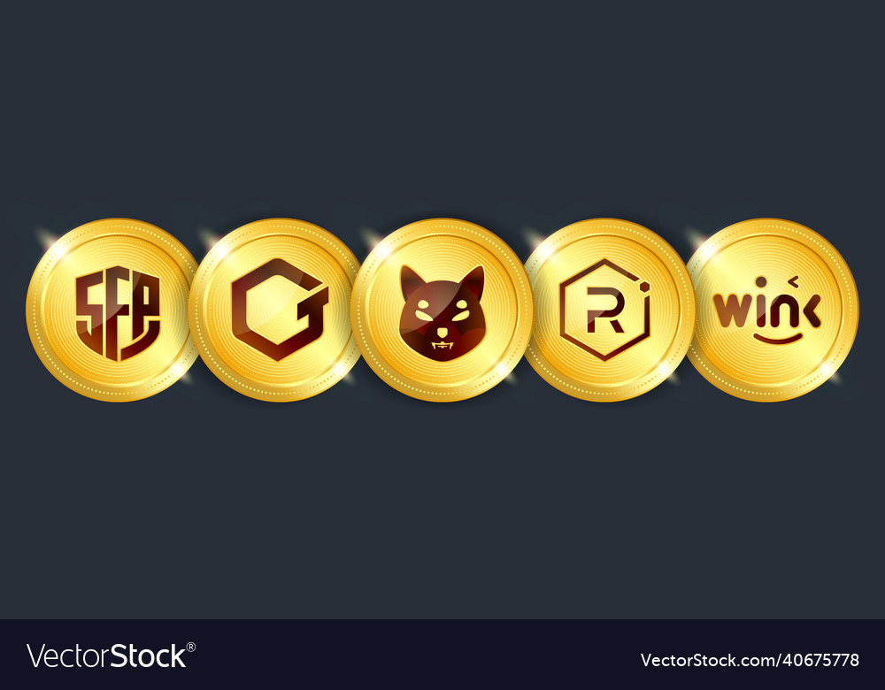 Crypto currency digital payment system blockchain vector image Crypto currency digital payment system blockchain
