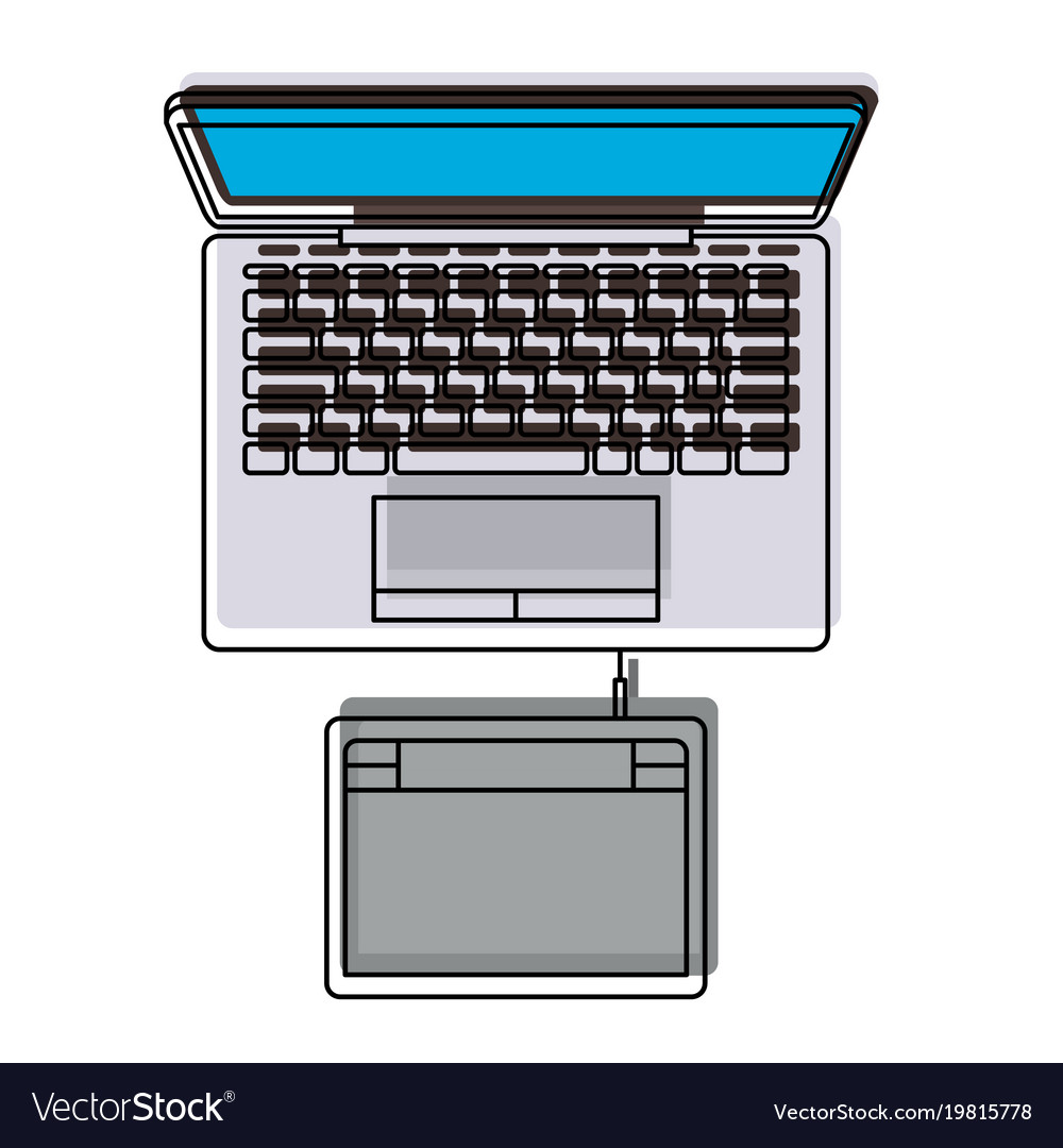 Desktop computer and digitizer tablet connection