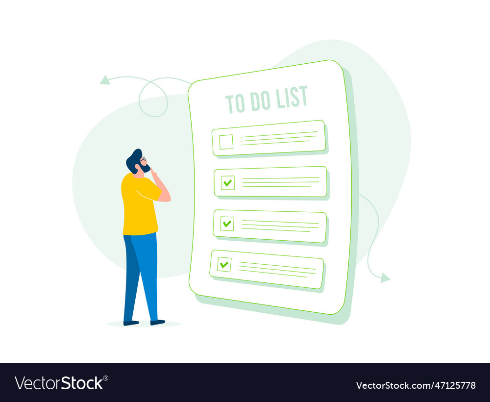 Features to-do list app with task