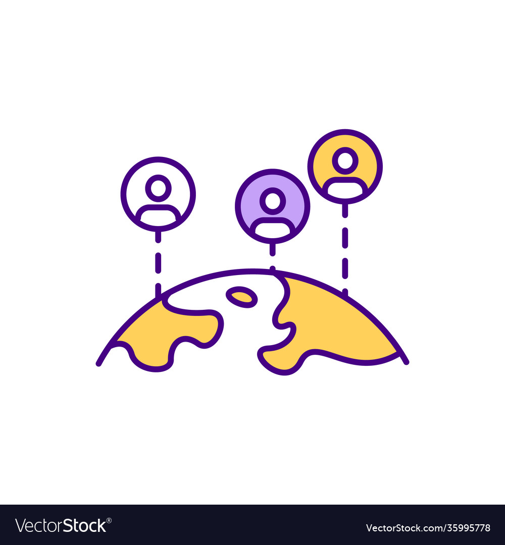 Global Connection Icons