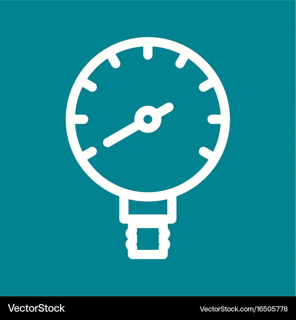Manometer Royalty Free Vector Image - VectorStock