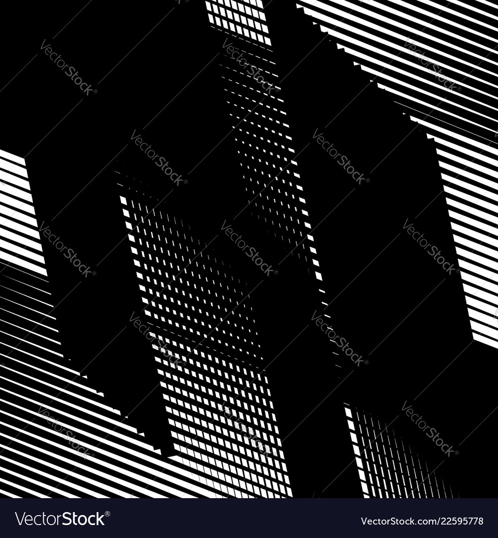 Random intersecting lines abstract geometric vector image Random intersecting lines abstract geometric