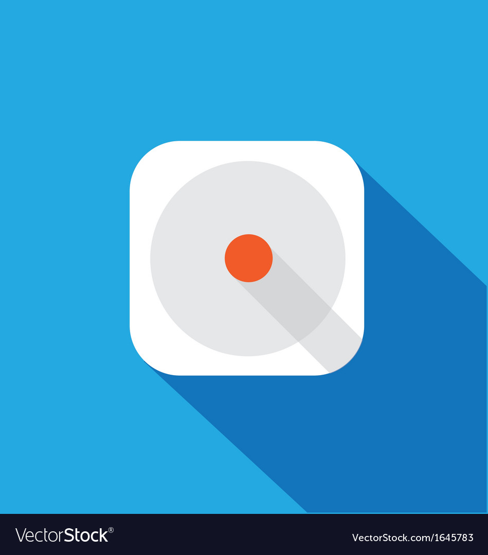 flat app icon template