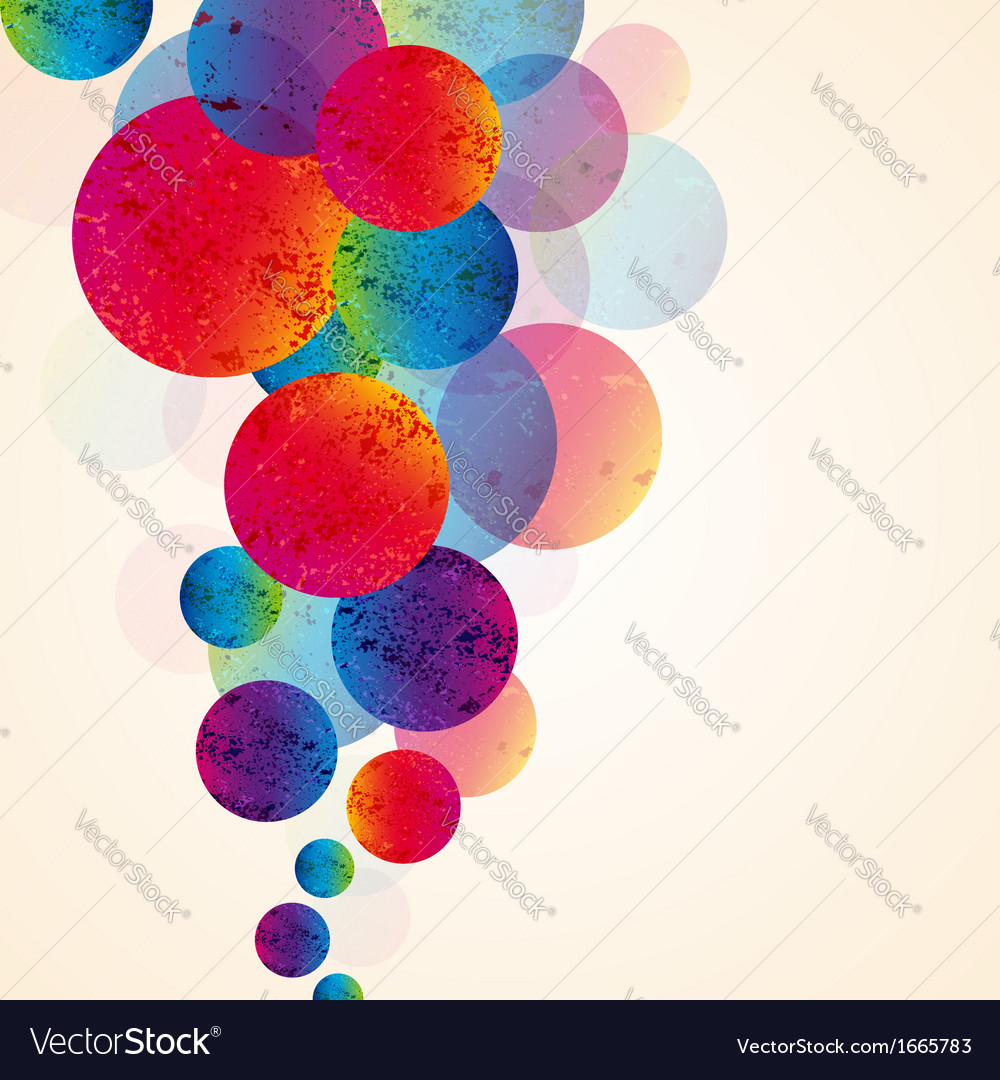 Tech Circles Abstract Background