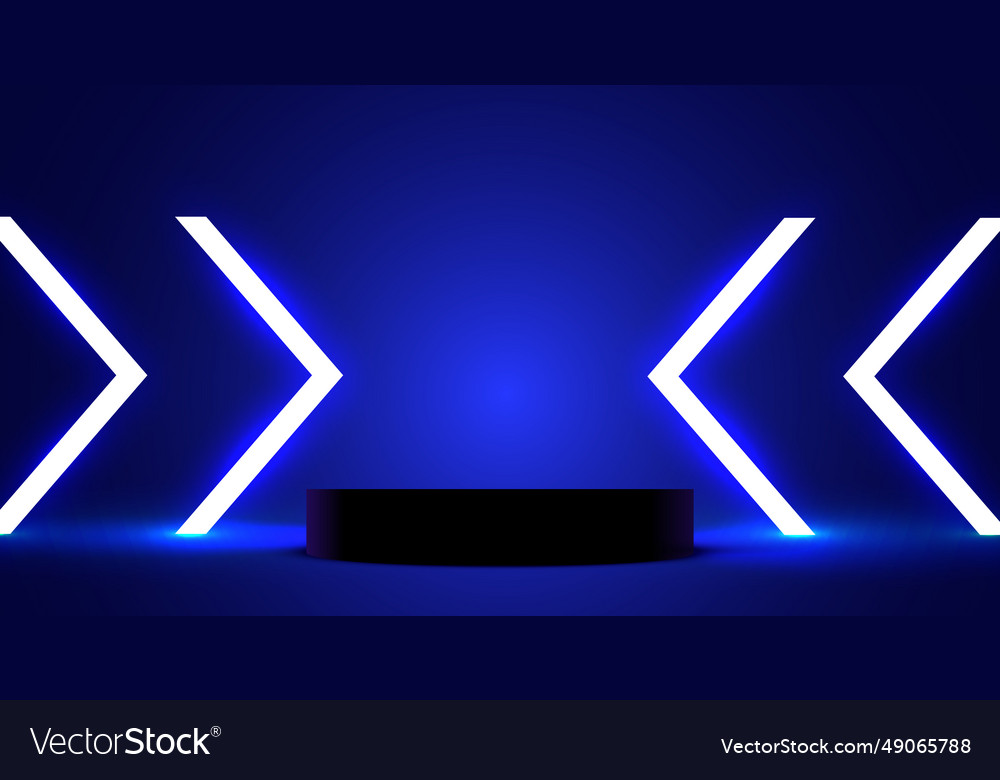 Abstract scene background product presentation vector image Abstract scene background product presentation