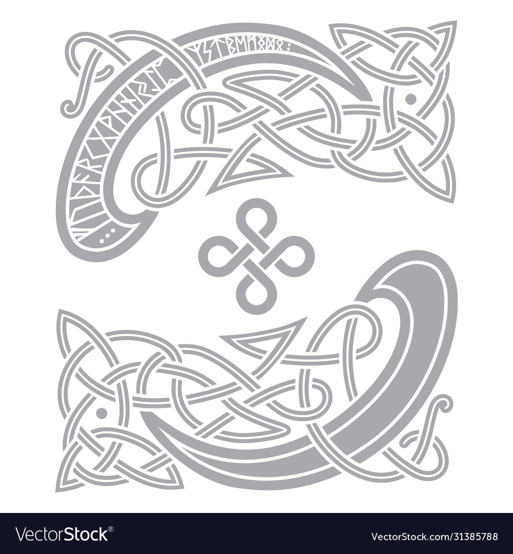 Celtic warriors Royalty Free Vector Image - VectorStock