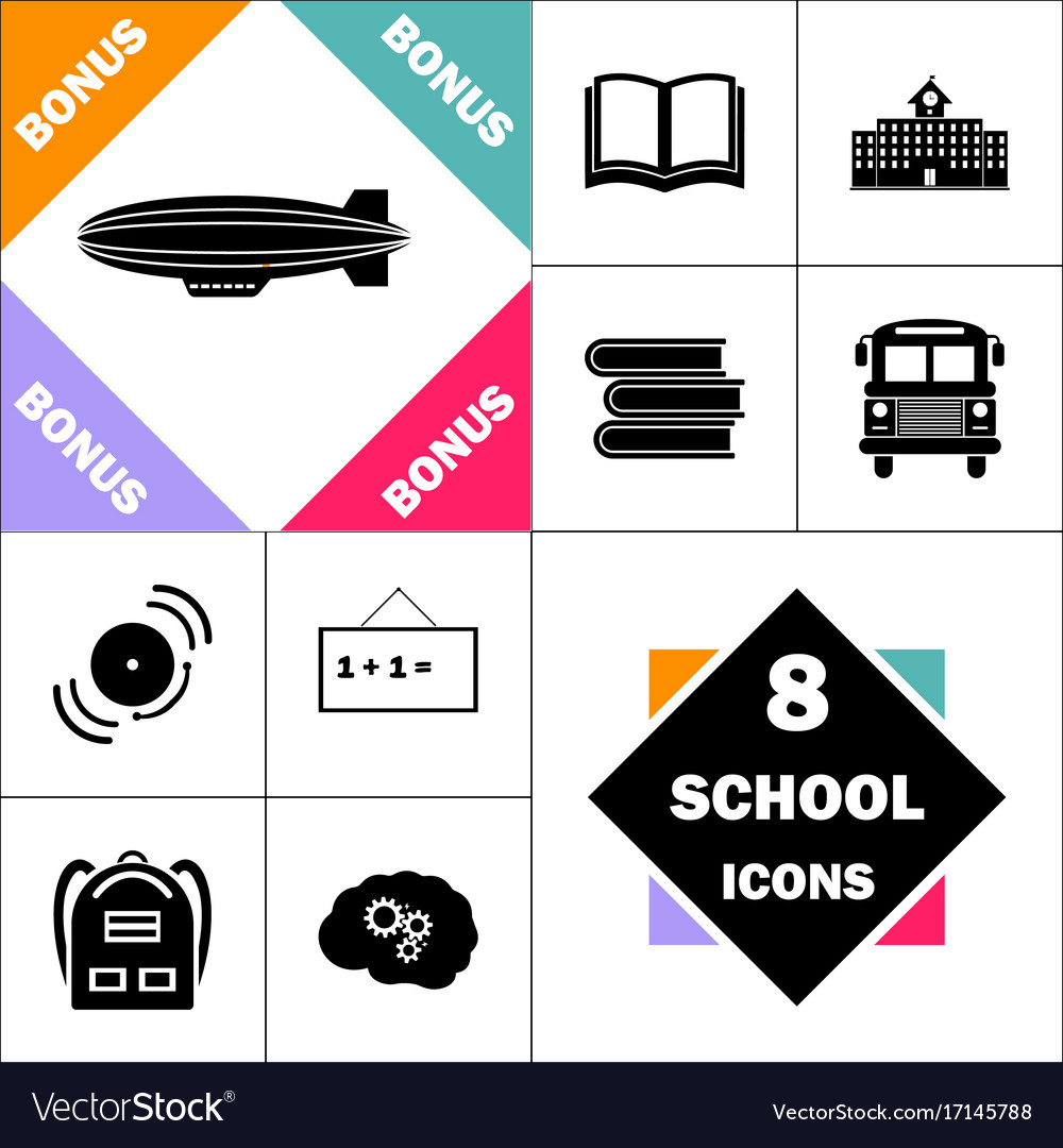 Blimp computer symbol