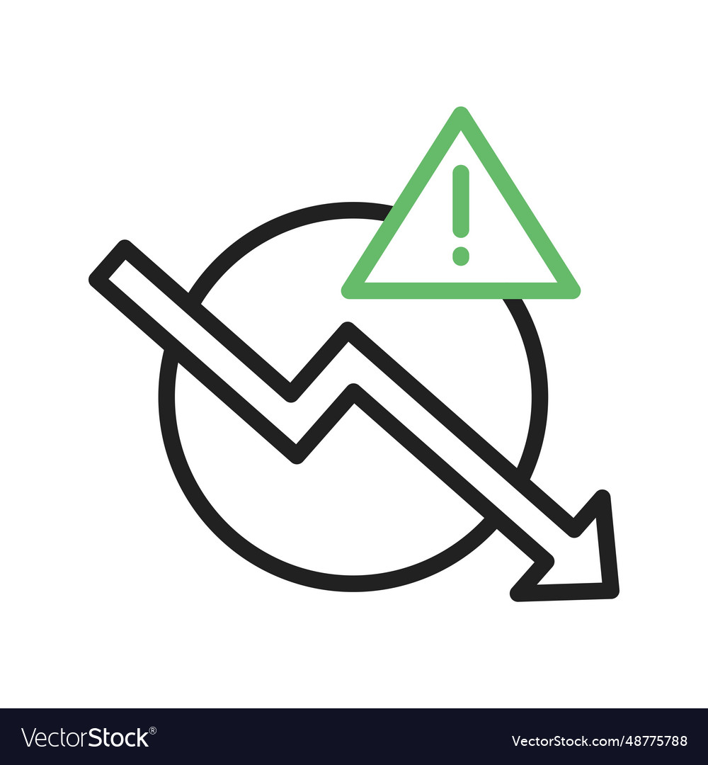 Crisis icon image Royalty Free Vector Image - VectorStock