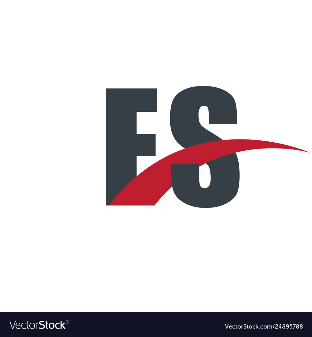 ES & FS Overlapping Initial Logo