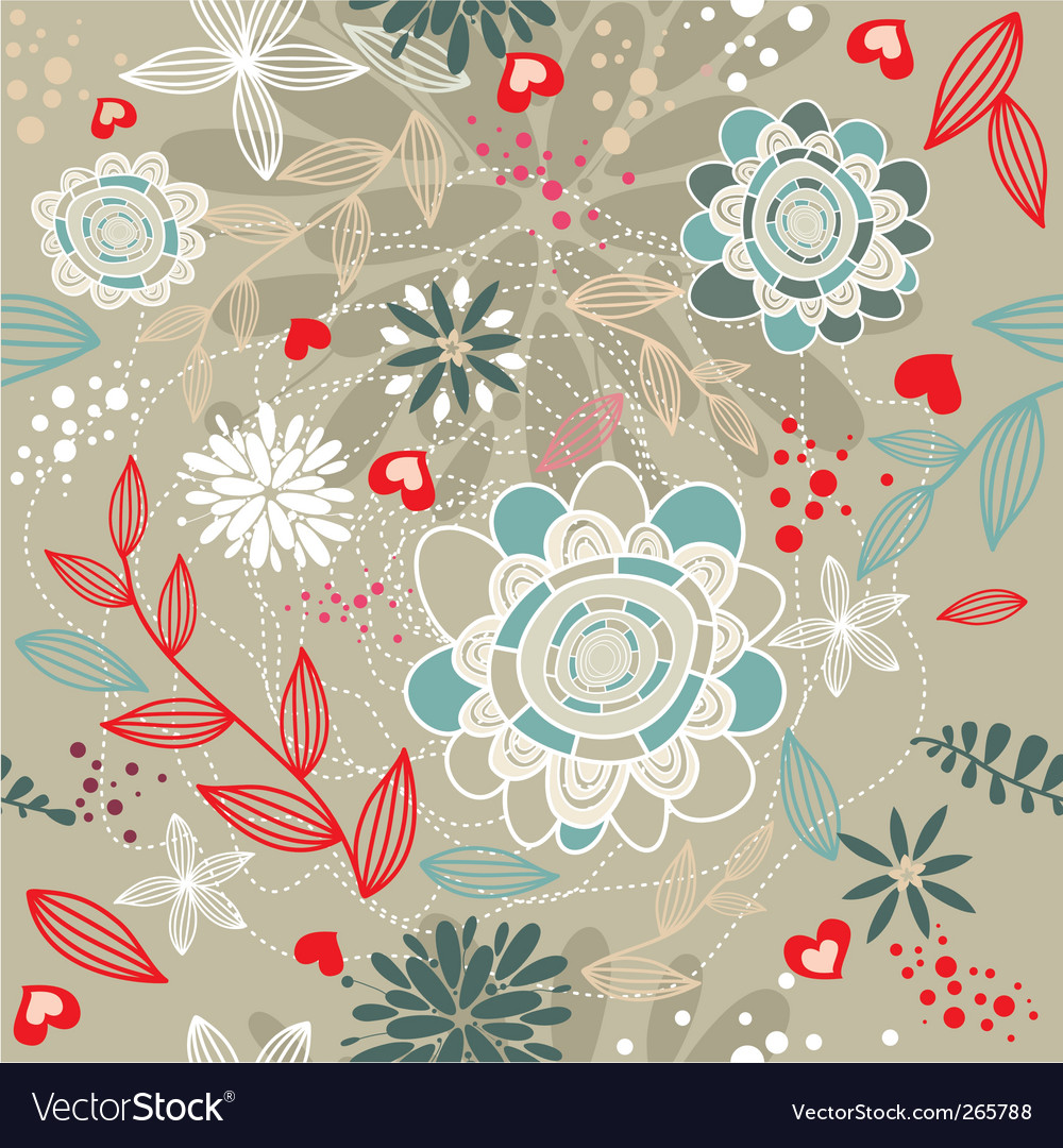 Floral Romance Wallpaper