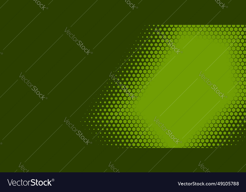 Geometric abstract hexagon two color background