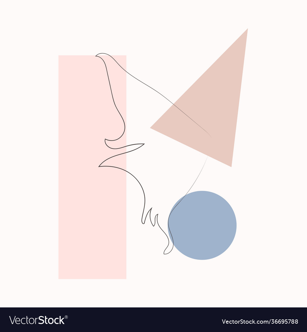 Simple butterfly one line drawing on minimal