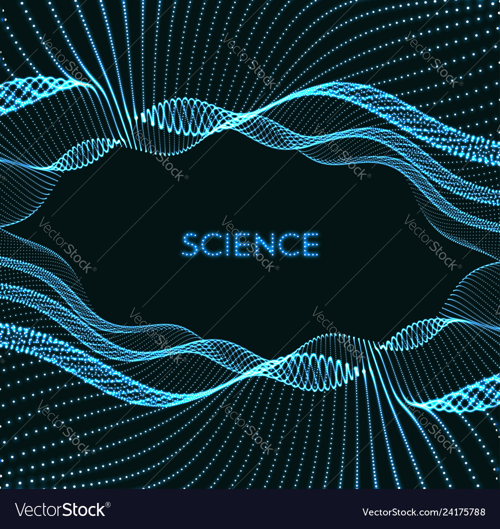 Trendy abstract background array cyberspace grid vector image Trendy abstract background array cyberspace grid