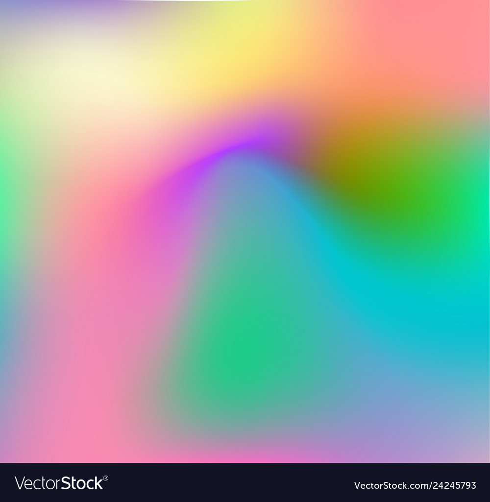 Abstract rainbow background soft blur bokeh square vector image Abstract rainbow background soft blur bokeh square