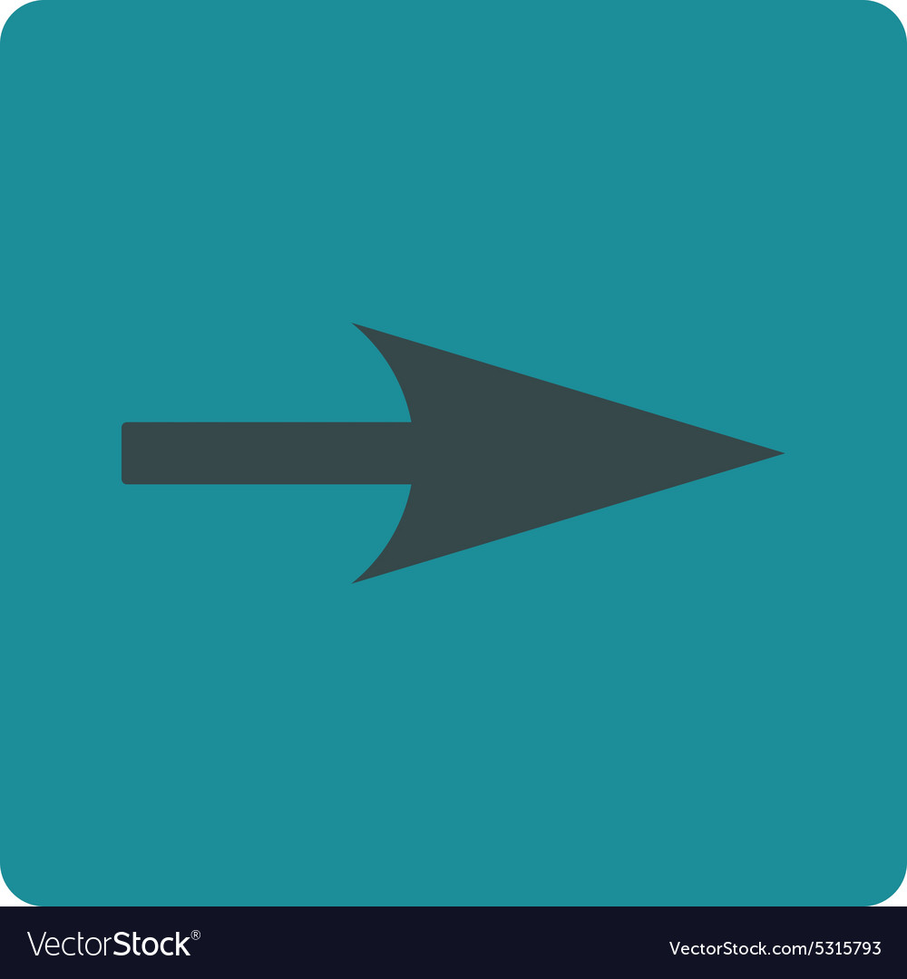 Arrow axis x flat soft blue colors rounded button