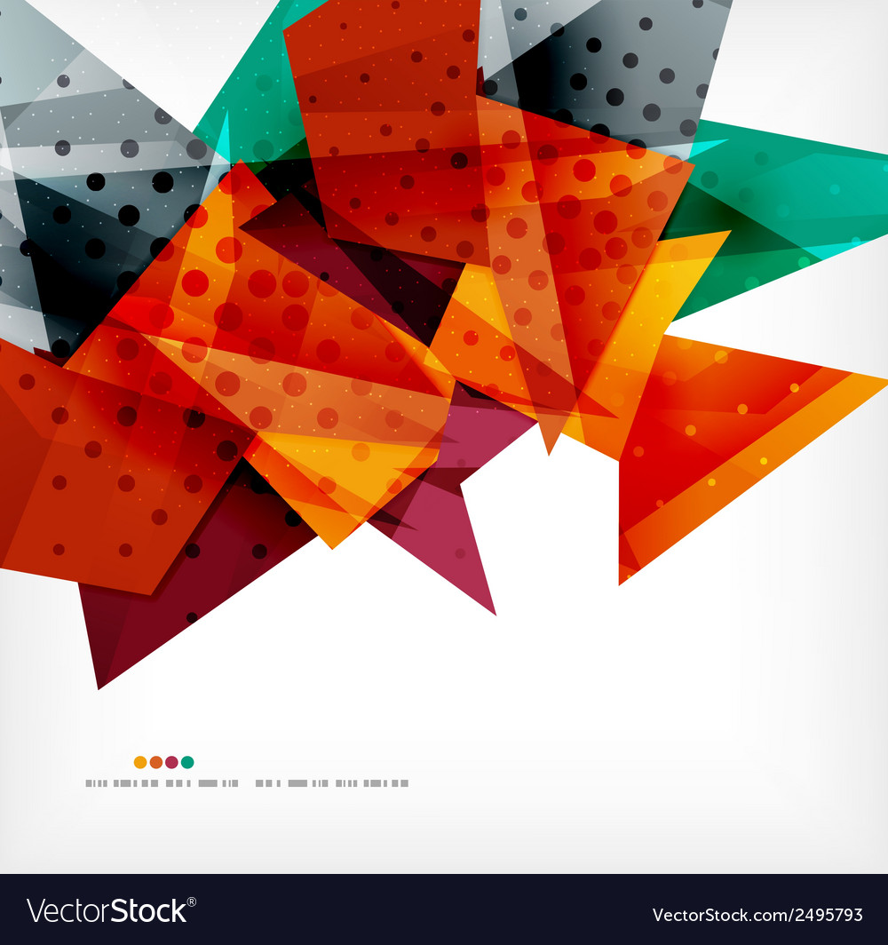 Futuristic shapes abstract background Royalty Free Vector