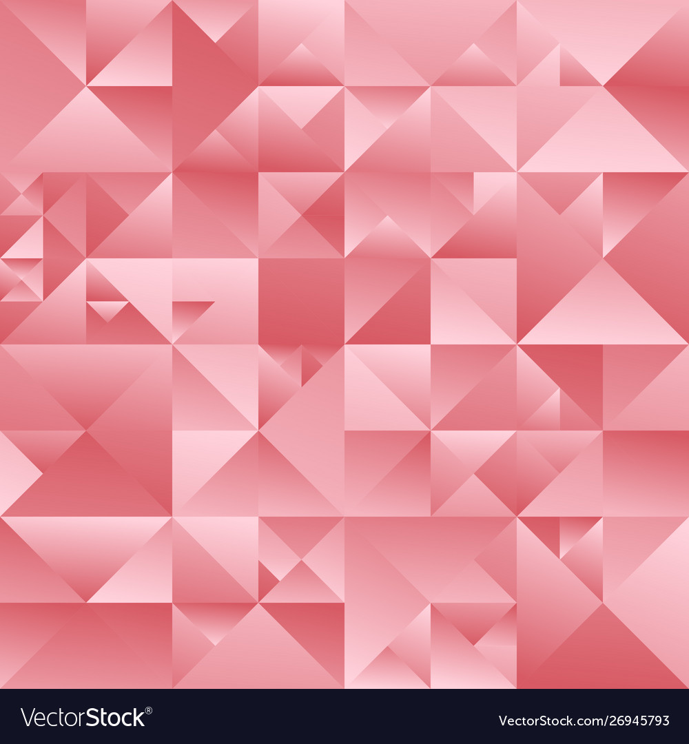 Geometric abstract color gradient triangle mosaic vector image Geometric abstract color gradient triangle mosaic
