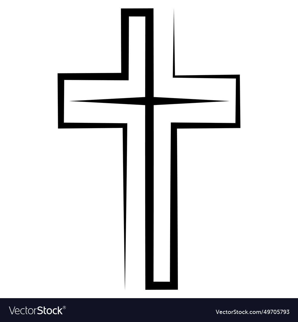 Einfaches Kreuz-Symbol