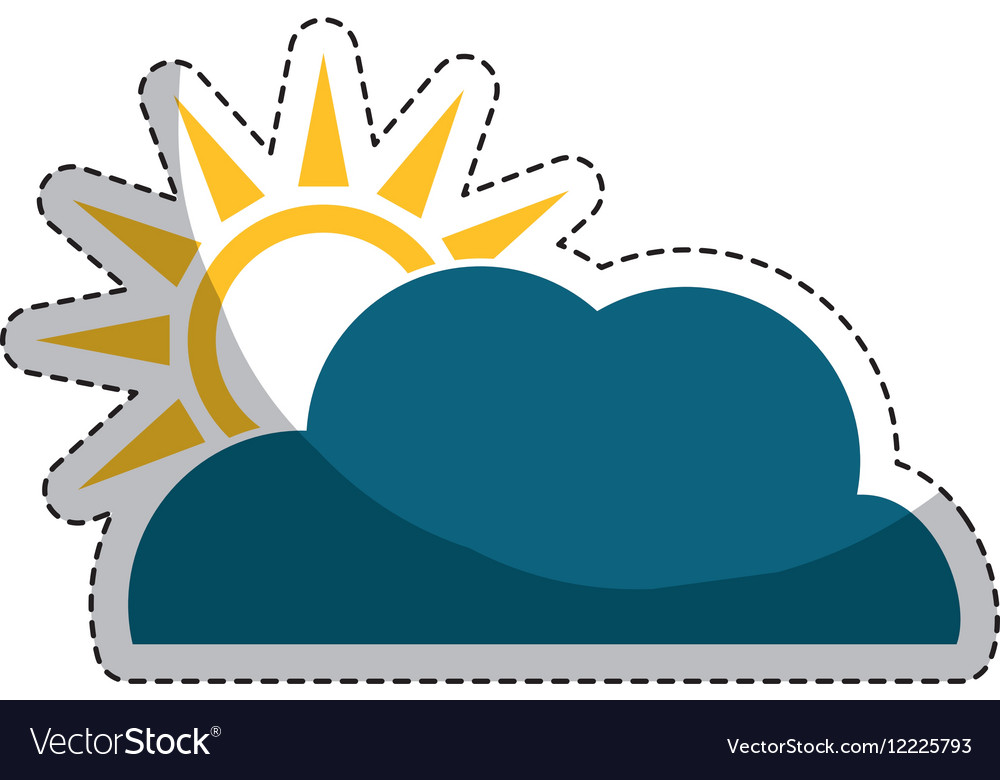 Sonne und Wolken Icon