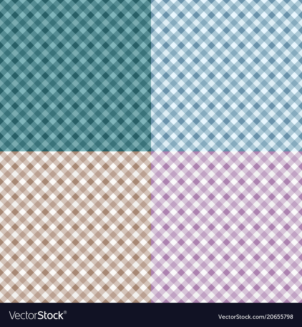 Abstract geometric seamless patterns vector image Abstract geometric seamless patterns