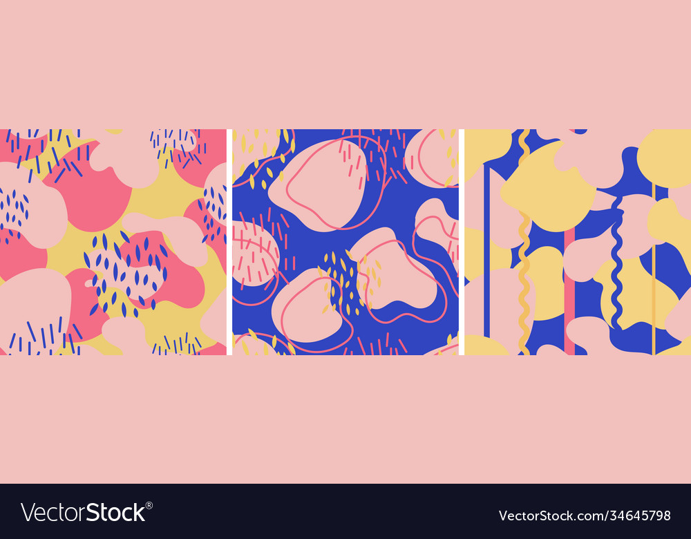 Abstract modern background seamless pattern