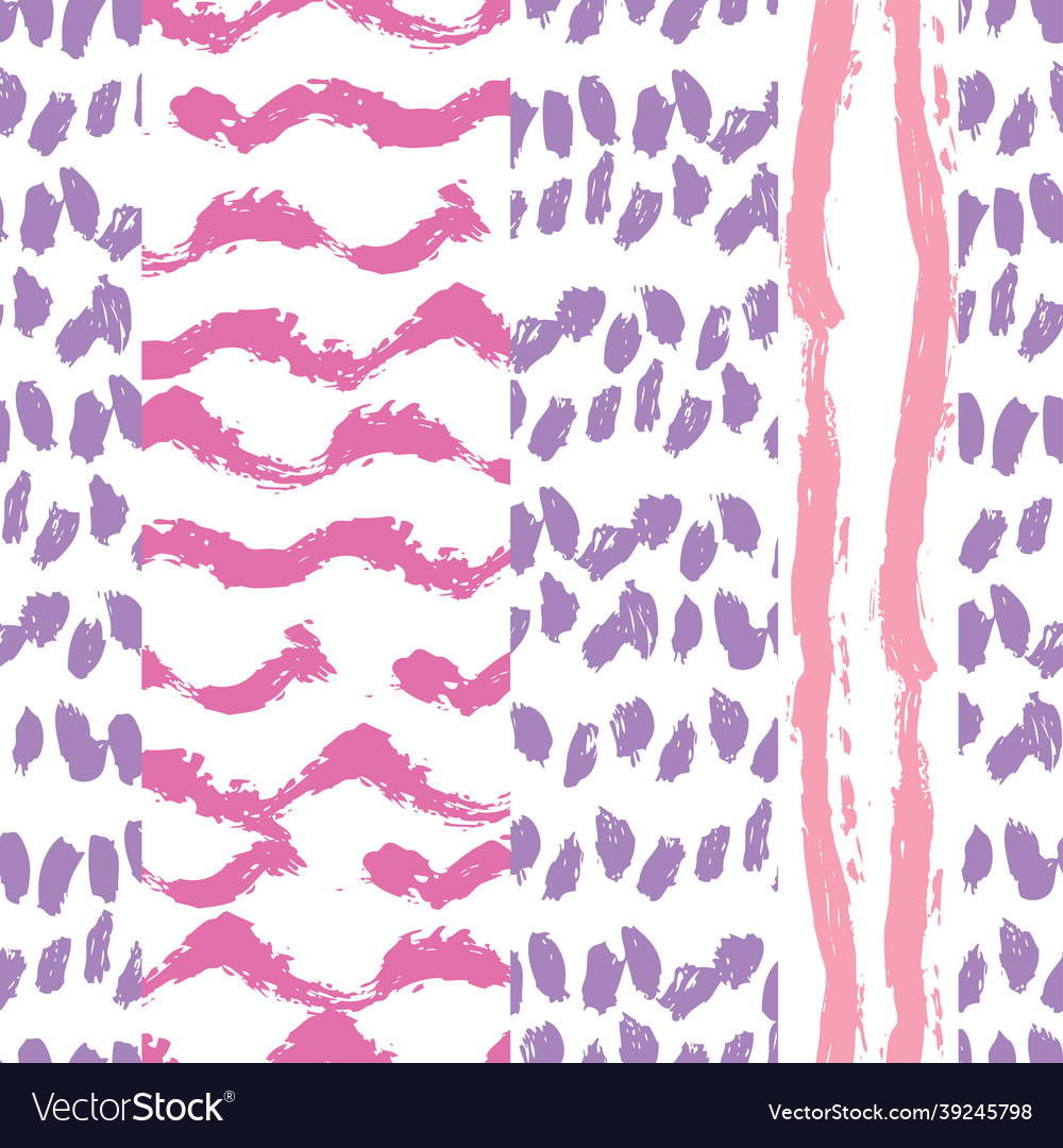 Abstract seamless pattern vector image Abstract seamless pattern