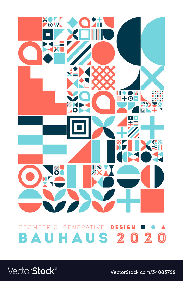 Cover with minimal design cool procedural vector image Cover with minimal design cool procedural