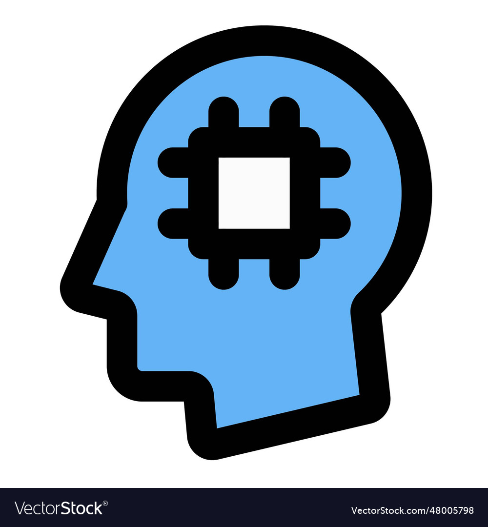 Verwendung automatisierter Technologien in einer ai-Anwendung vector image Verwendung automatisierter Technologien in einer ai-Anwendung
