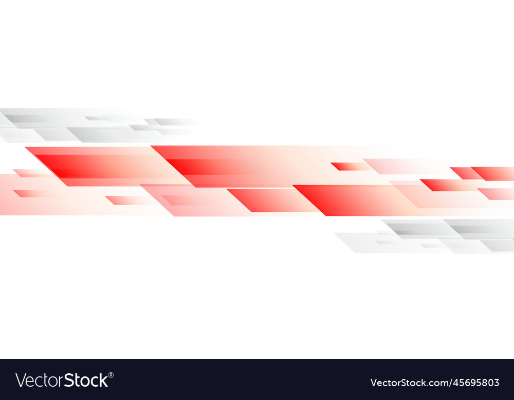 Abstract red and grey dynamic shapes minimal