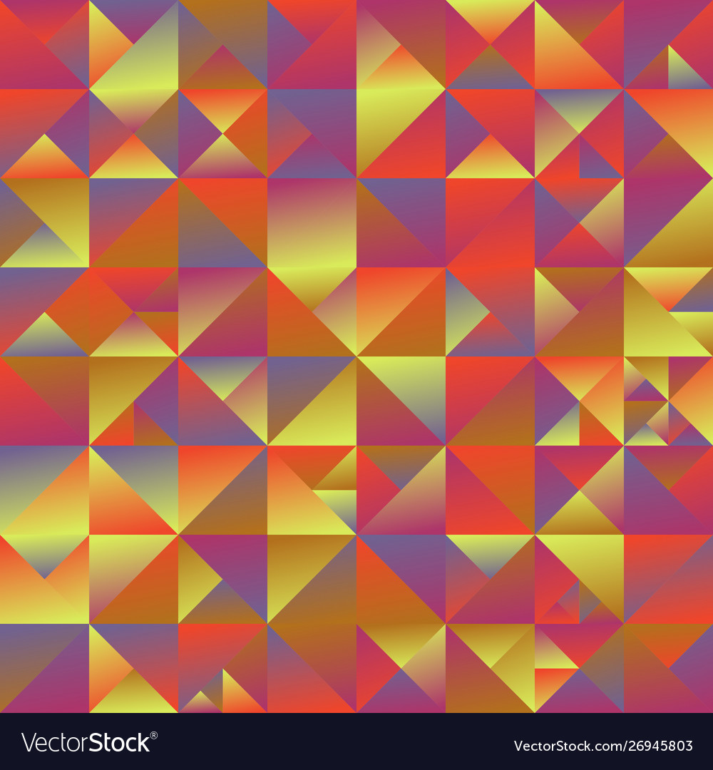 Geometric polygonal dynamic gradient mosaic Vector Image Geometric polygonal dynamic gradient mosaic