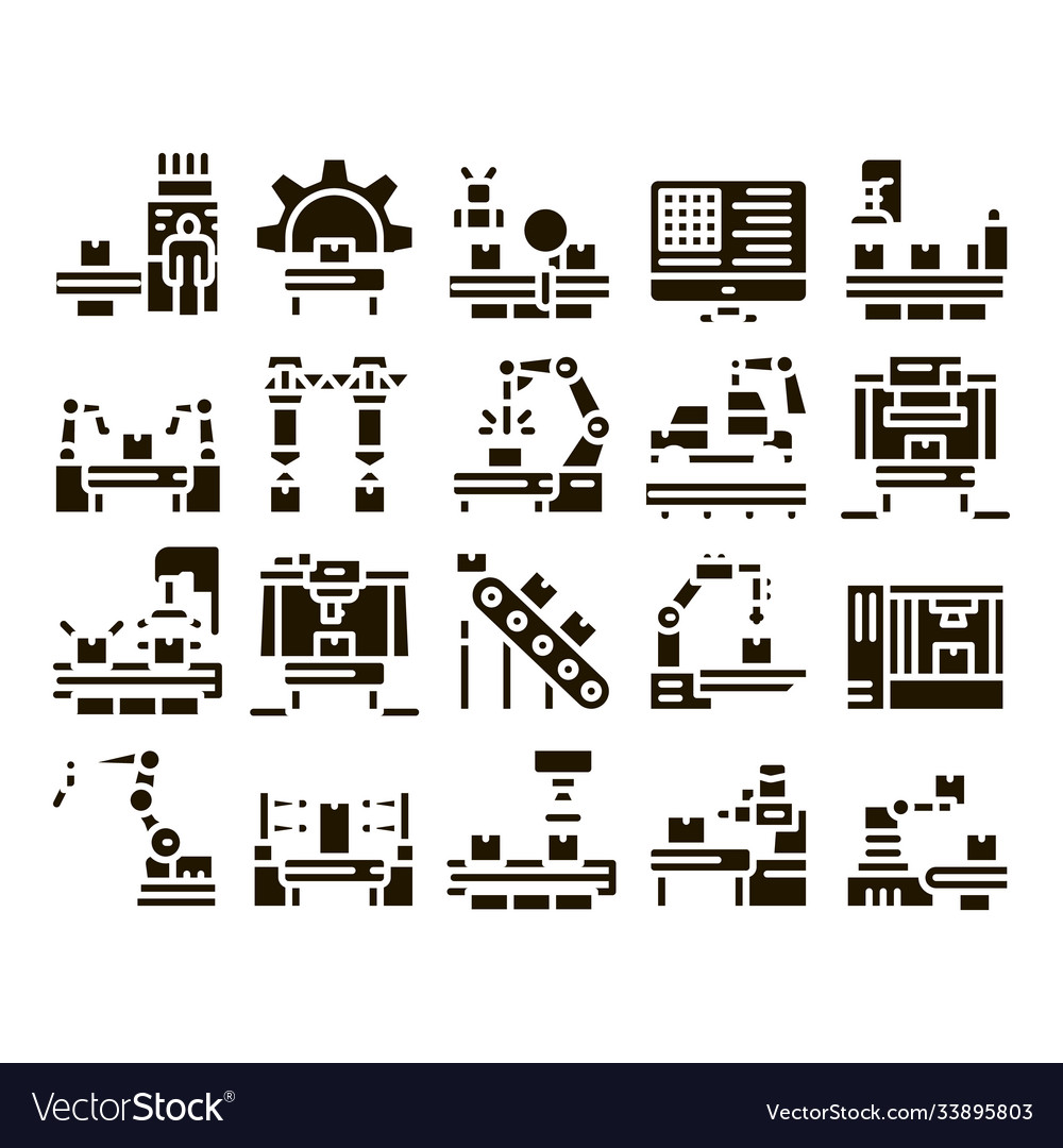 Herstellungsprozess Glyph-Set