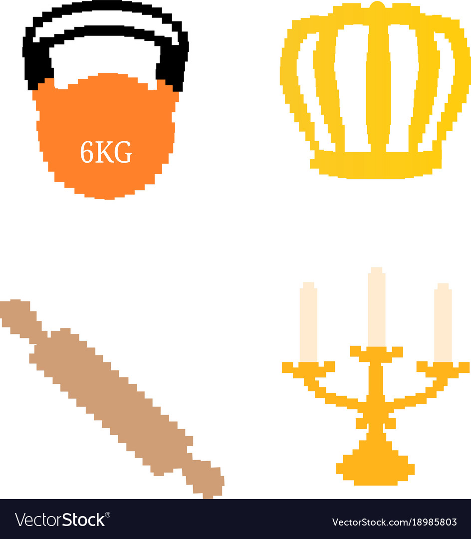 Object pixel effect