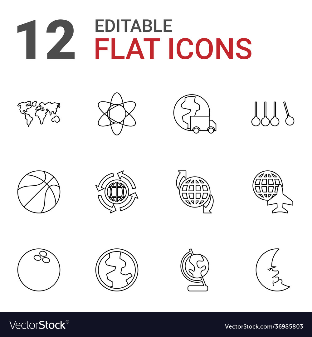 Sphere Icons vector image Sphere Icons