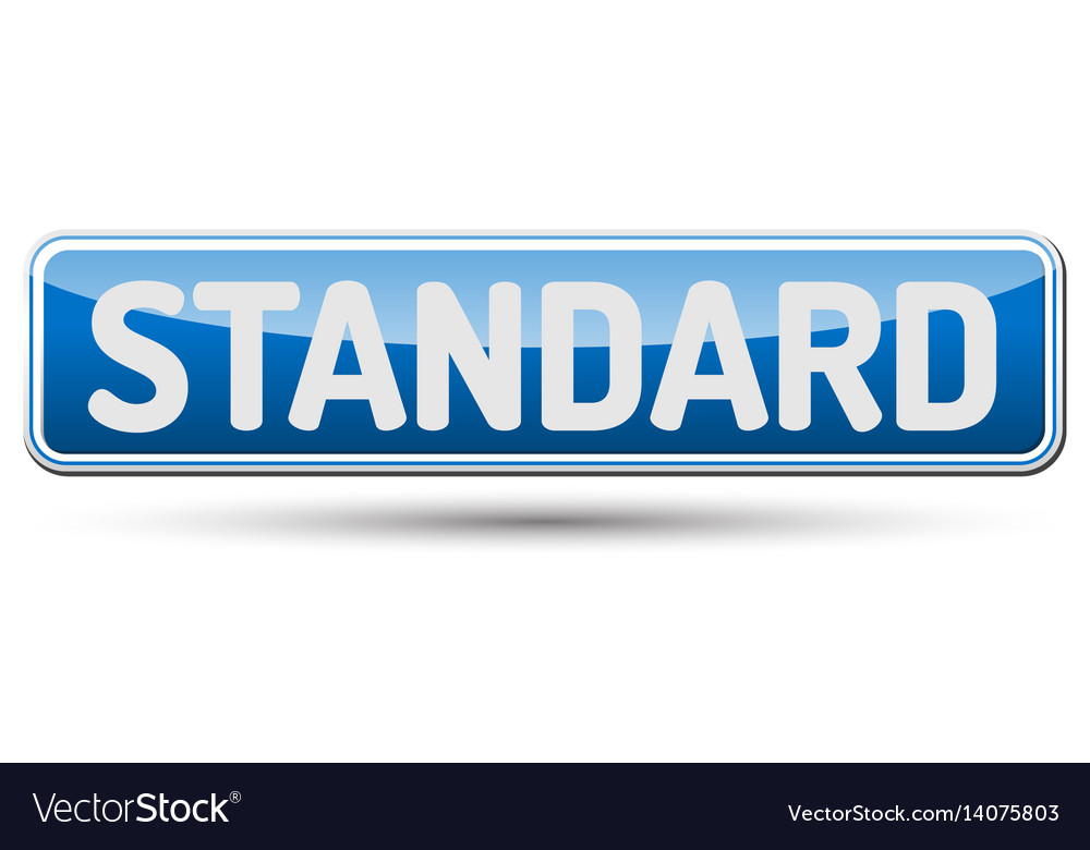 Standard - abstract beautiful button with text