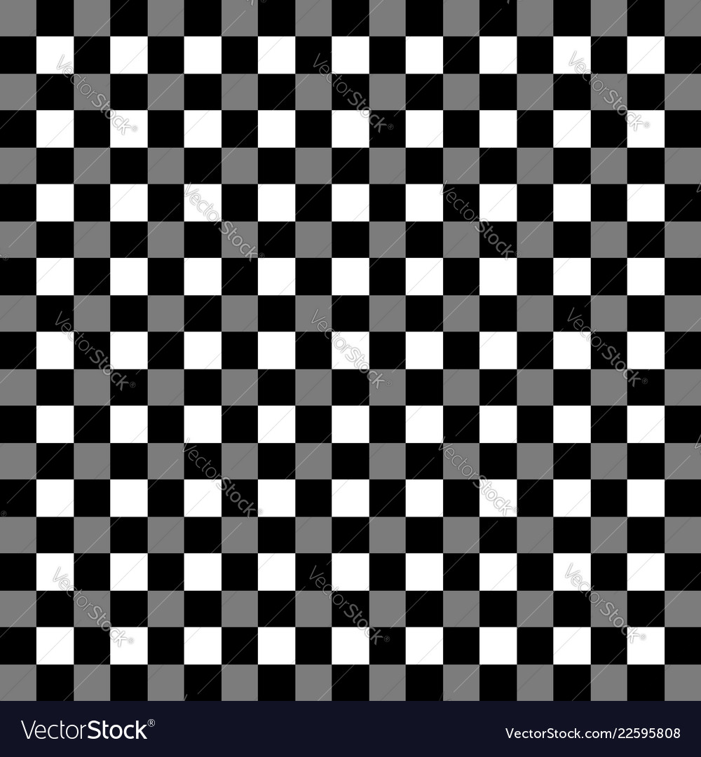 Checkered geometric pattern abstract uncolored vector image Checkered geometric pattern abstract uncolored