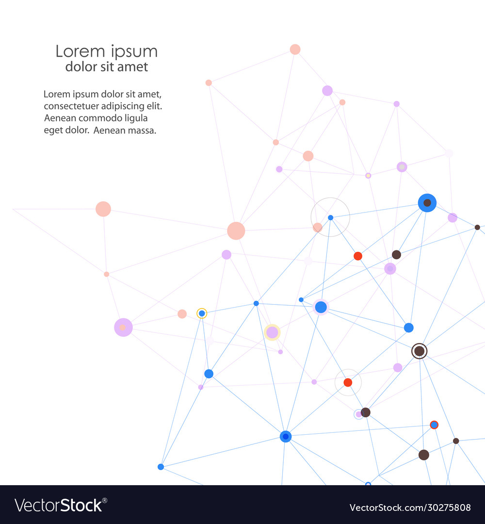 Network and connection background for your vector image Network and connection background for your