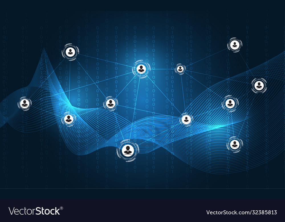 Abstract technology background hi-tech vector image Abstract technology background hi-tech