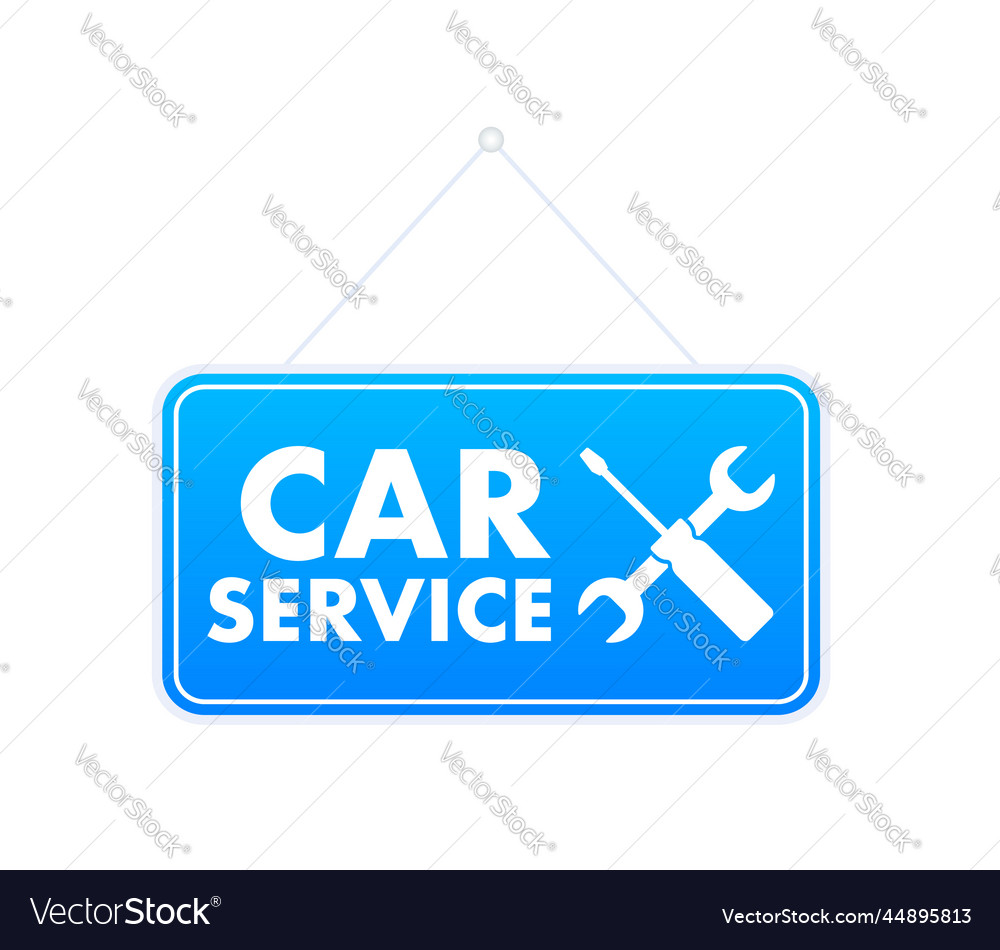 Auto car service and repair stock