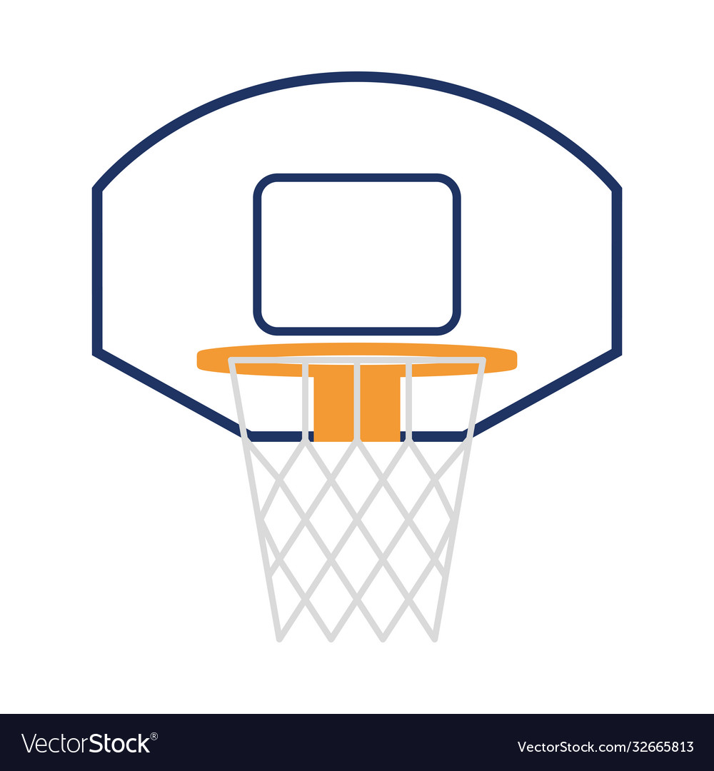 Basketball sport basket net icon